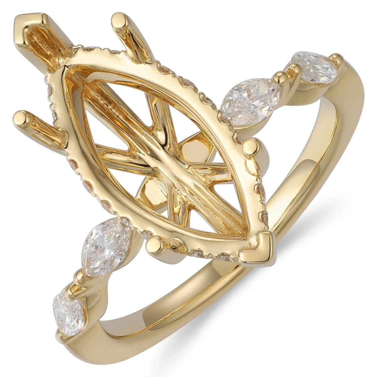Engagement Collections Engagement Rings in Yellow Gold containing Diamond 467160