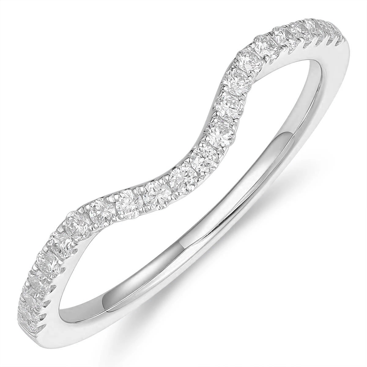 Wedding Bands Wedding Rings in White Gold containing Diamond 467165