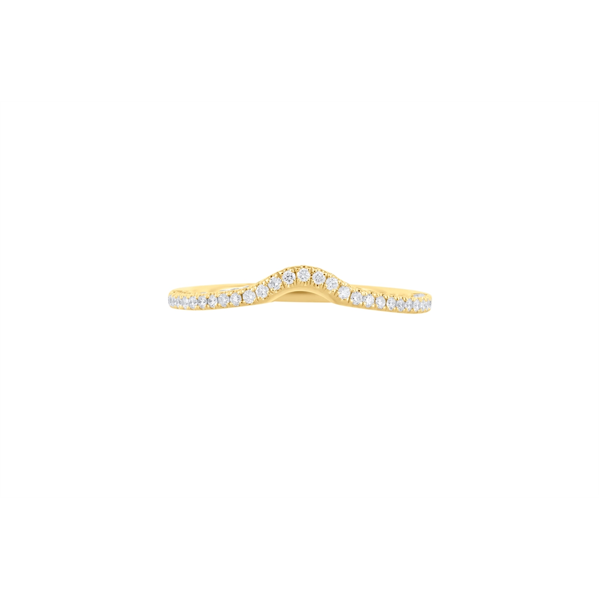Wedding Bands Wedding Rings in Yellow Gold containing Diamond 467166