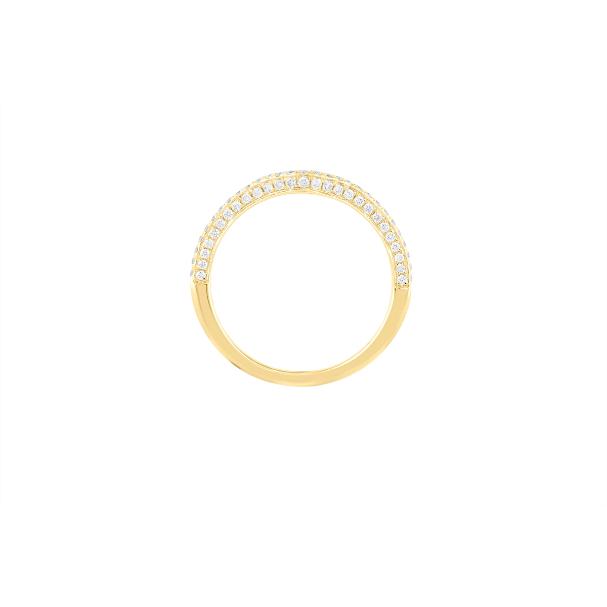Wedding Bands Wedding Rings in Yellow Gold containing Diamond 467166