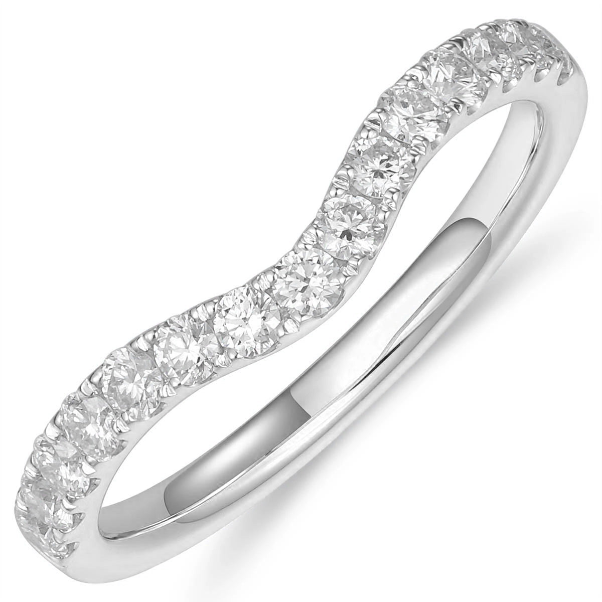 Wedding Bands Wedding Rings in White Gold containing Diamond 467167