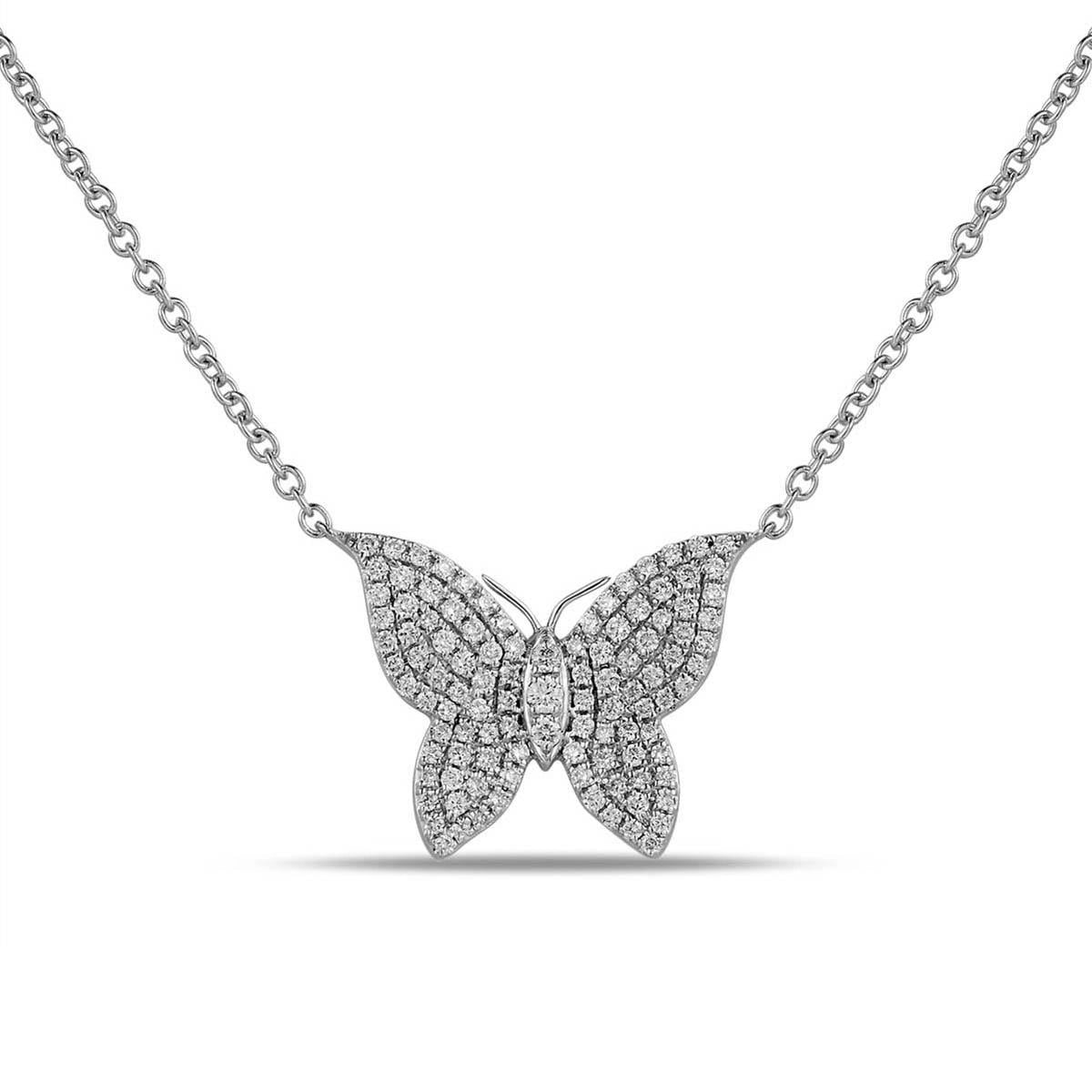 Necklaces Necklaces in White Gold containing Diamond 467184