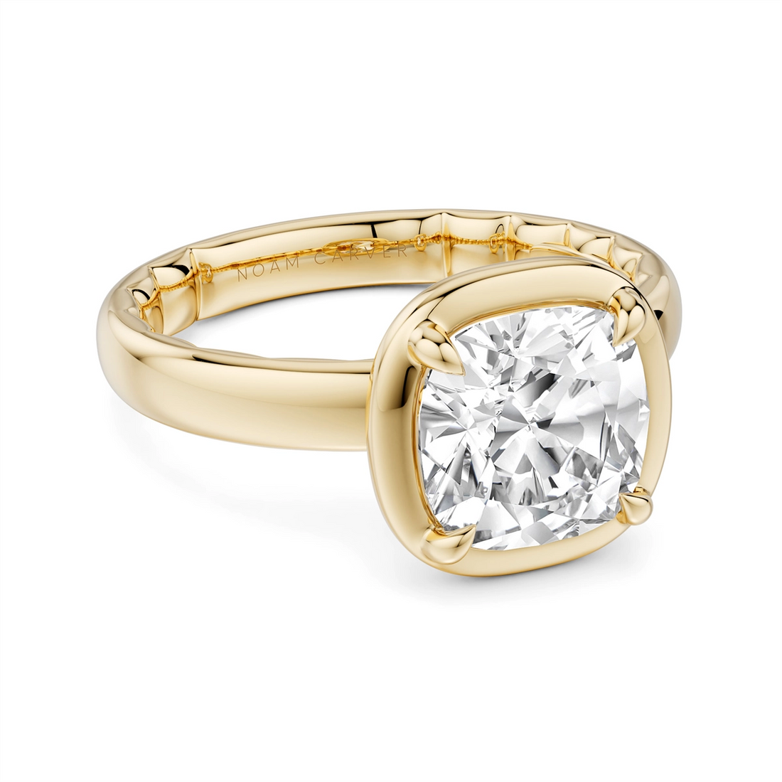 Noam Carver  Engagement Rings in Yellow Gold LU080-06YM3-A