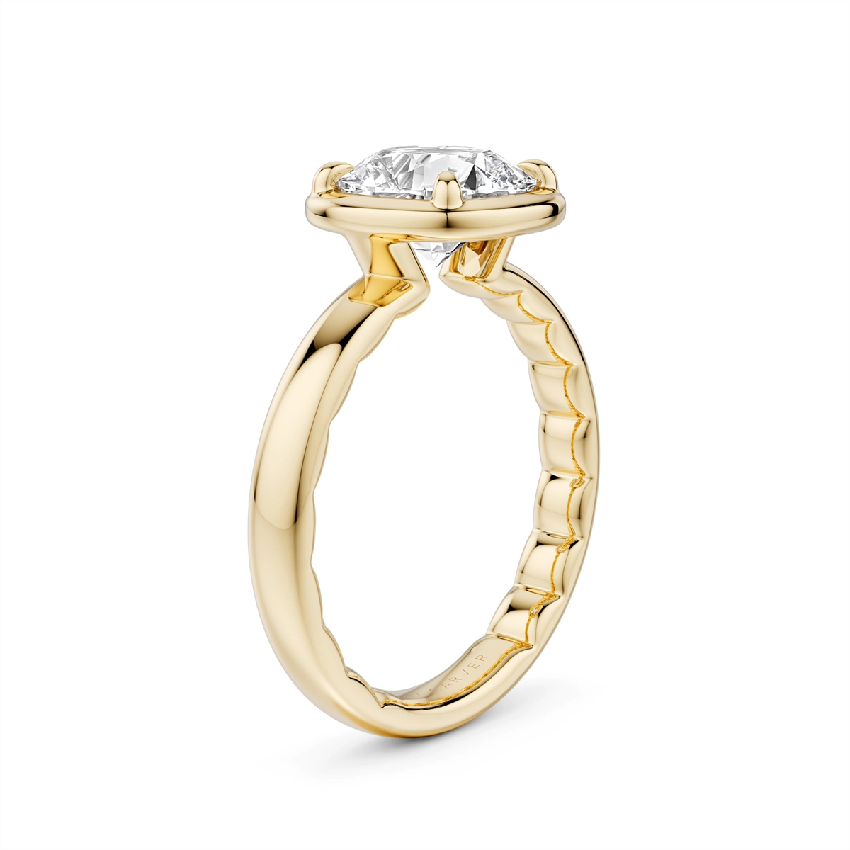 Noam Carver  Engagement Rings in Yellow Gold LU080-06YM3-A