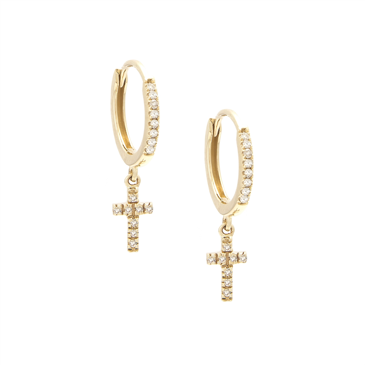 Earrings Earrings in Yellow Gold containing Diamond 467495