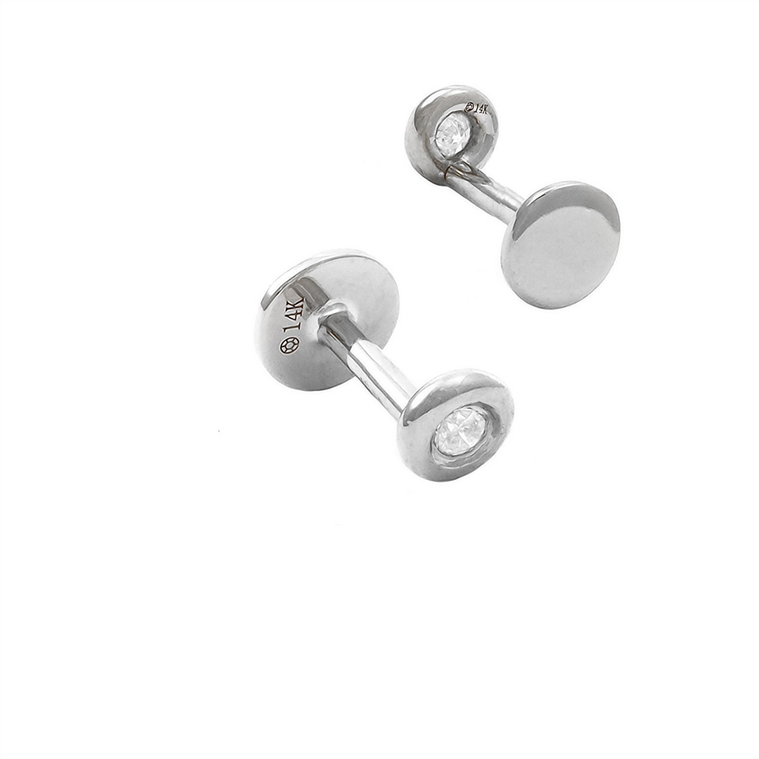 Earrings Earrings in White Gold containing Diamond 467498