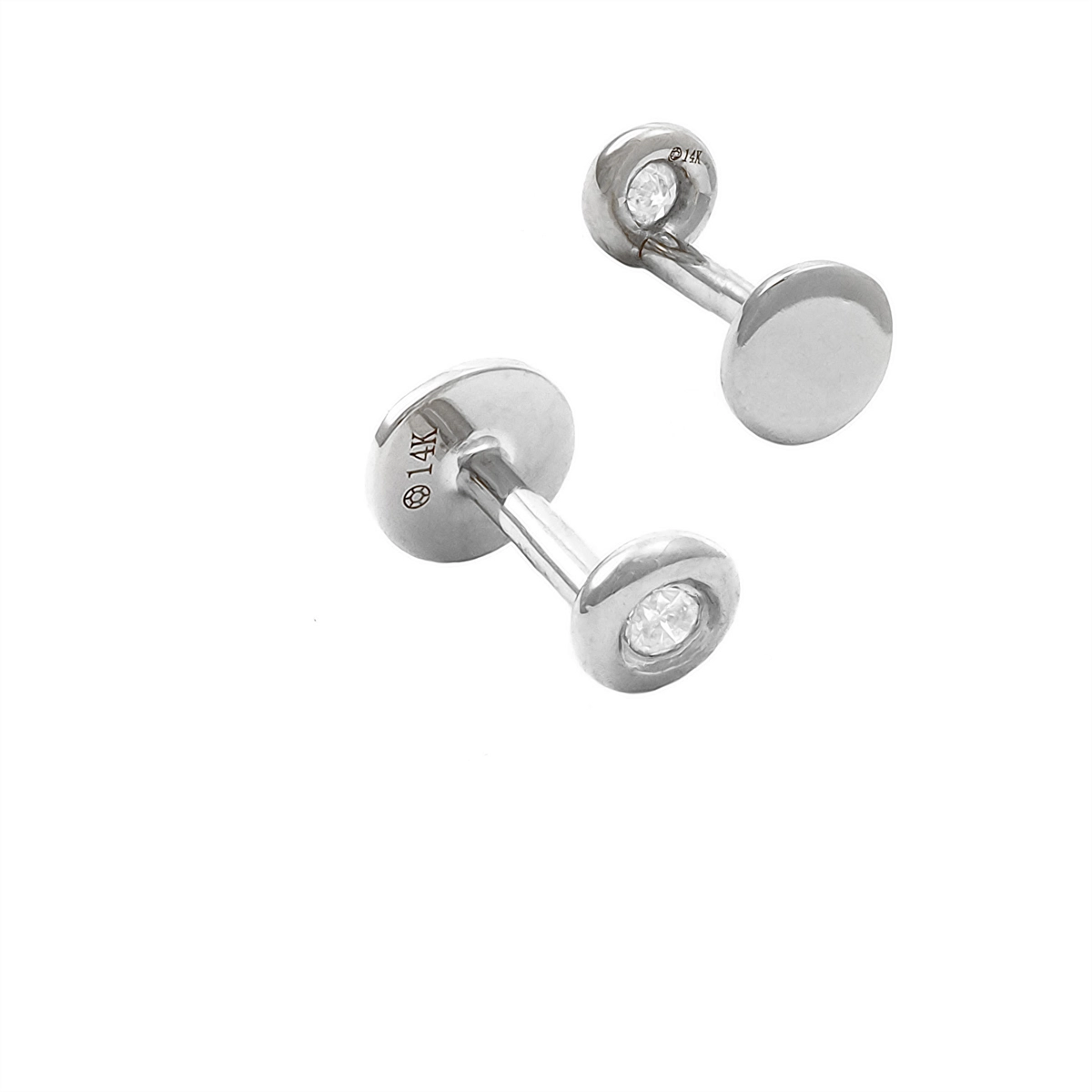 Earrings Earrings in White Gold containing Diamond 467498