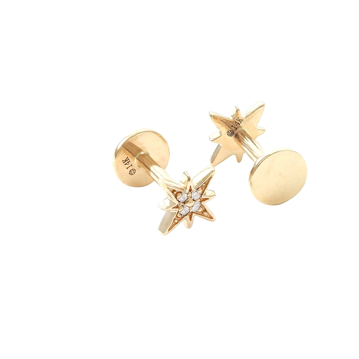 Earrings Earrings in Yellow Gold containing Diamond 467500