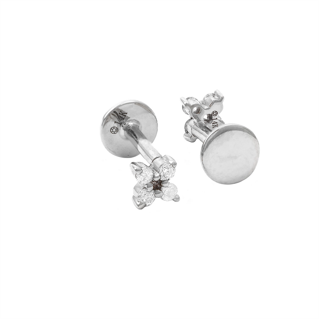 Earrings Earrings in White Gold containing Diamond 467501