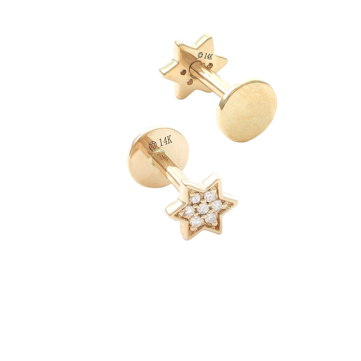 Earrings Earrings in Yellow Gold containing Diamond 467503