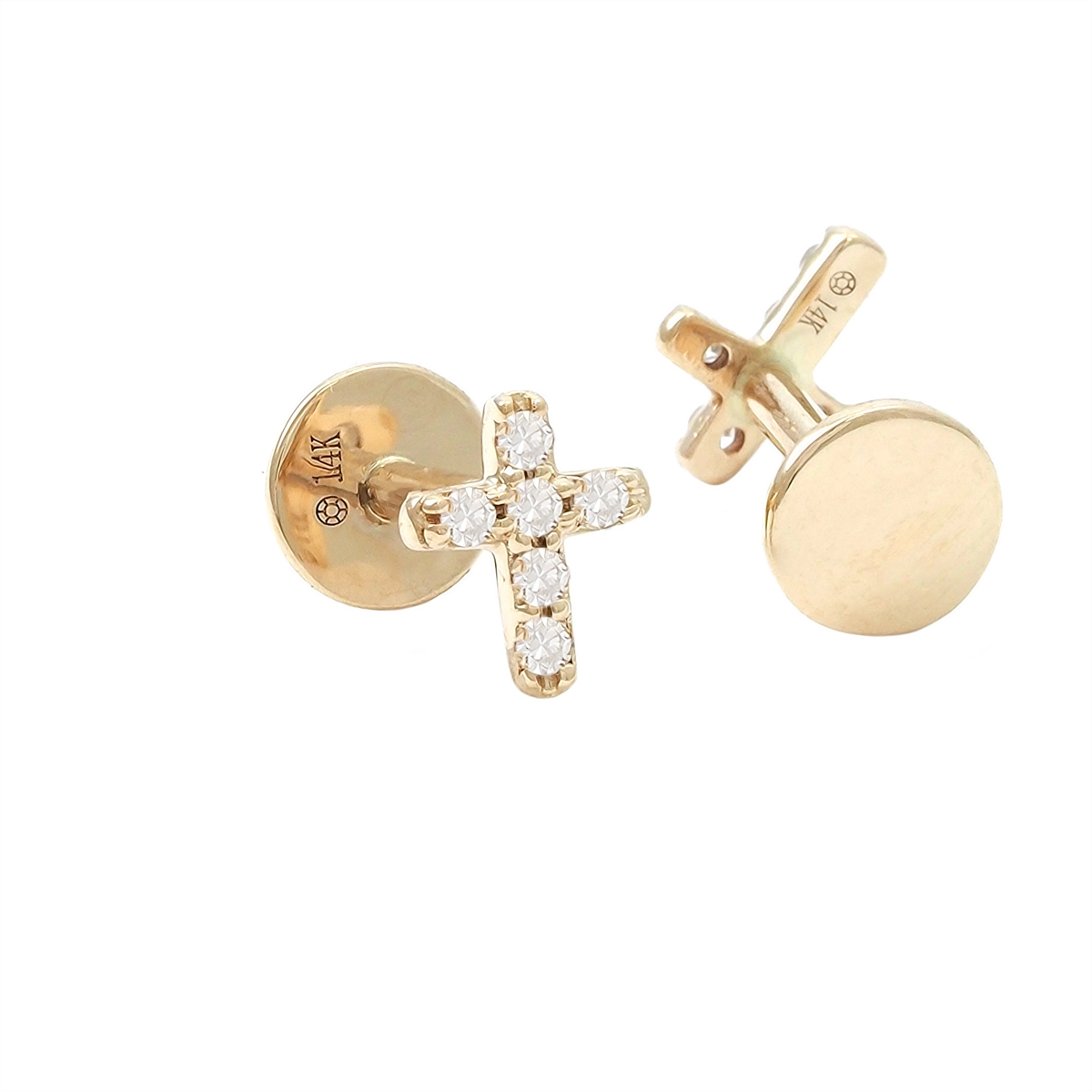 Earrings Earrings in Yellow Gold containing Diamond 467504