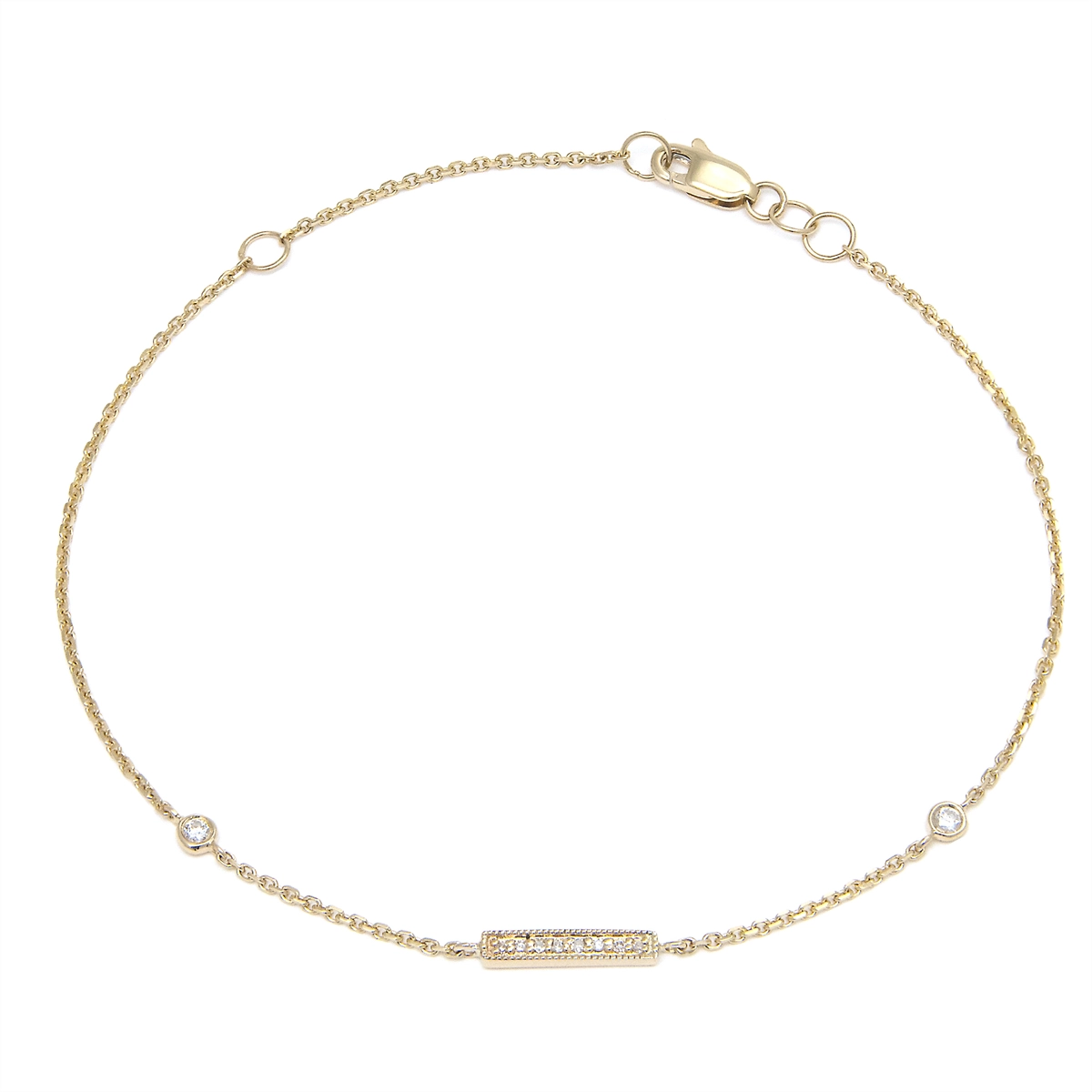 Bracelets Bracelets in Yellow Gold containing Diamond 467518