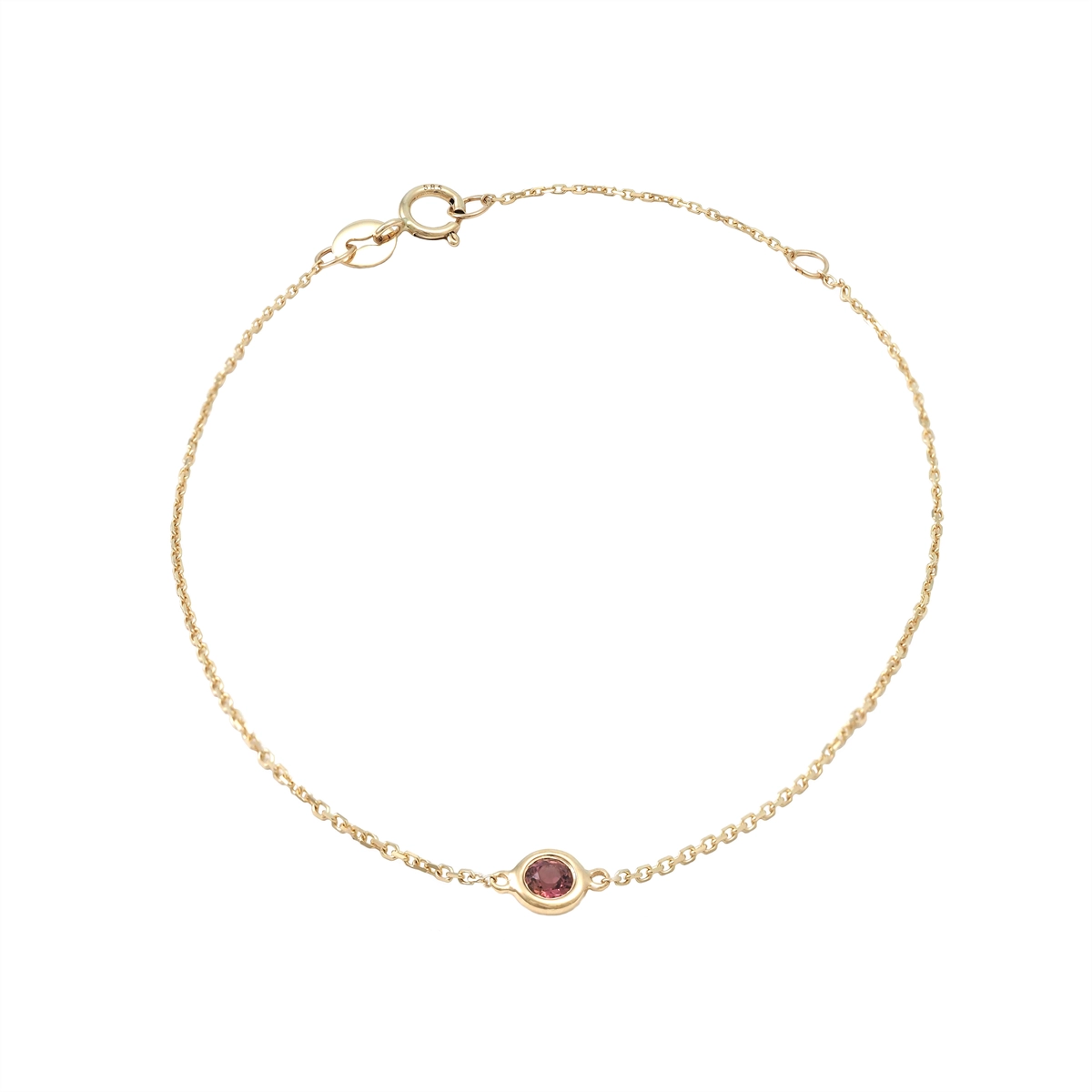 Bracelets Bracelets in Yellow Gold containing Pink tourmaline 467531