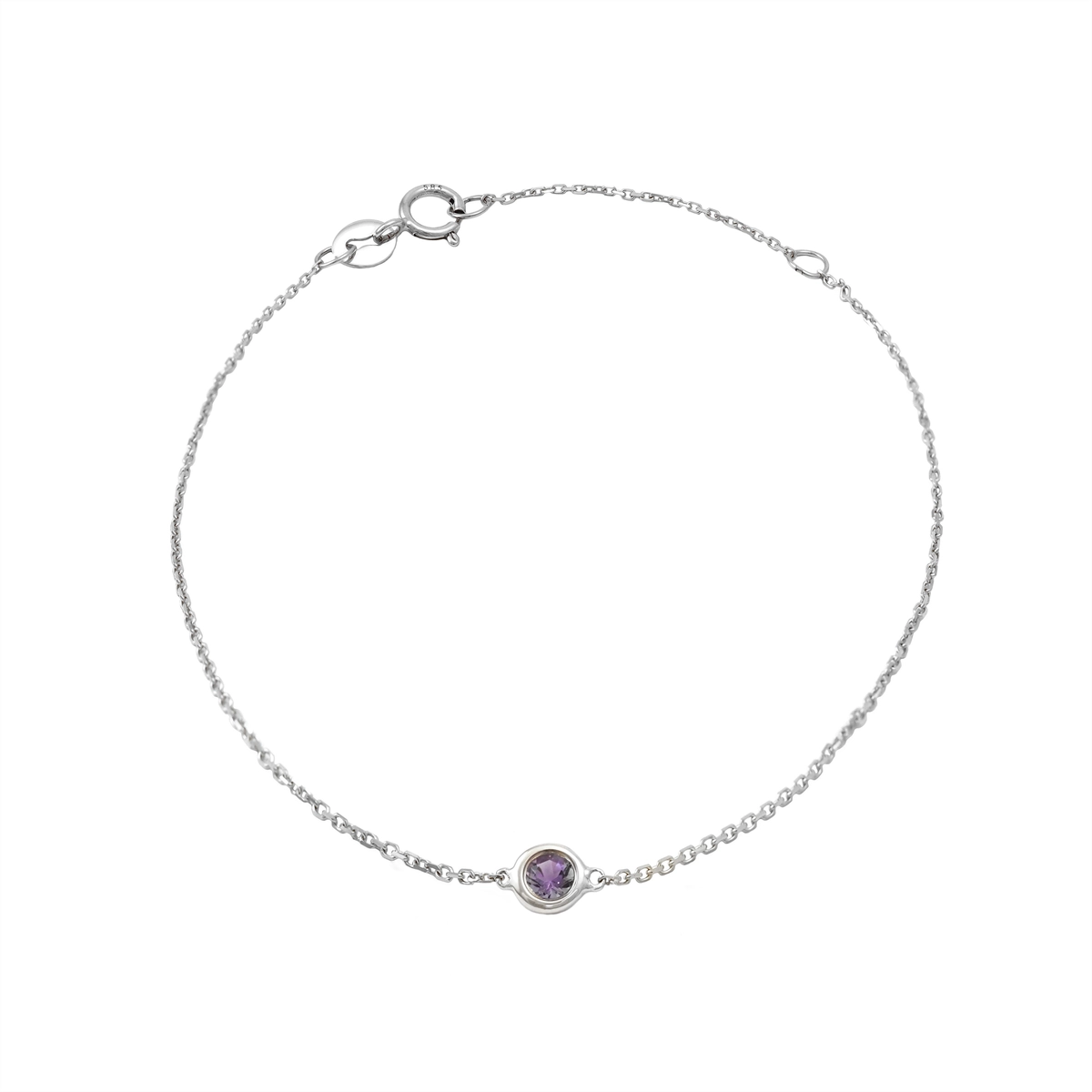 Bracelets Bracelets in White Gold containing Amethyst 467544