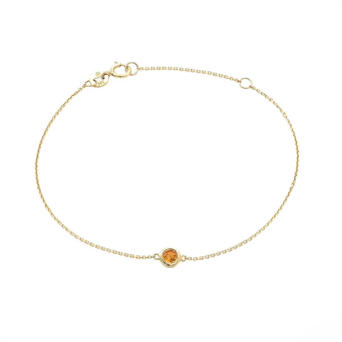 Bracelets Bracelets in Yellow Gold containing Citrine 467549