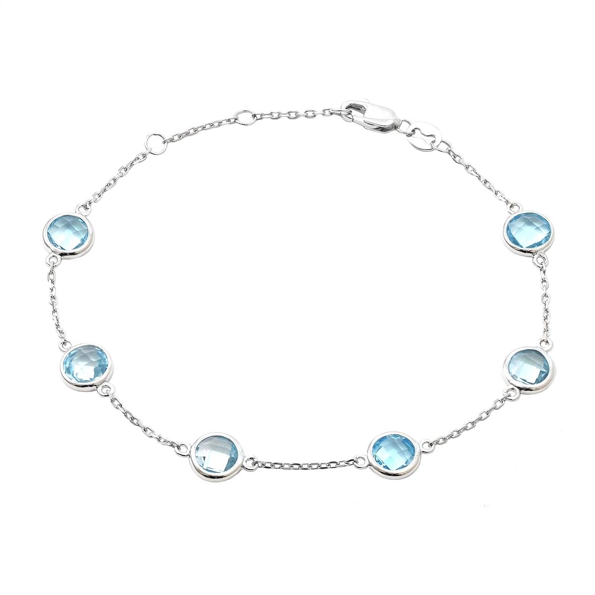 Bracelets Bracelets in Silver containing Blue topaz  467550