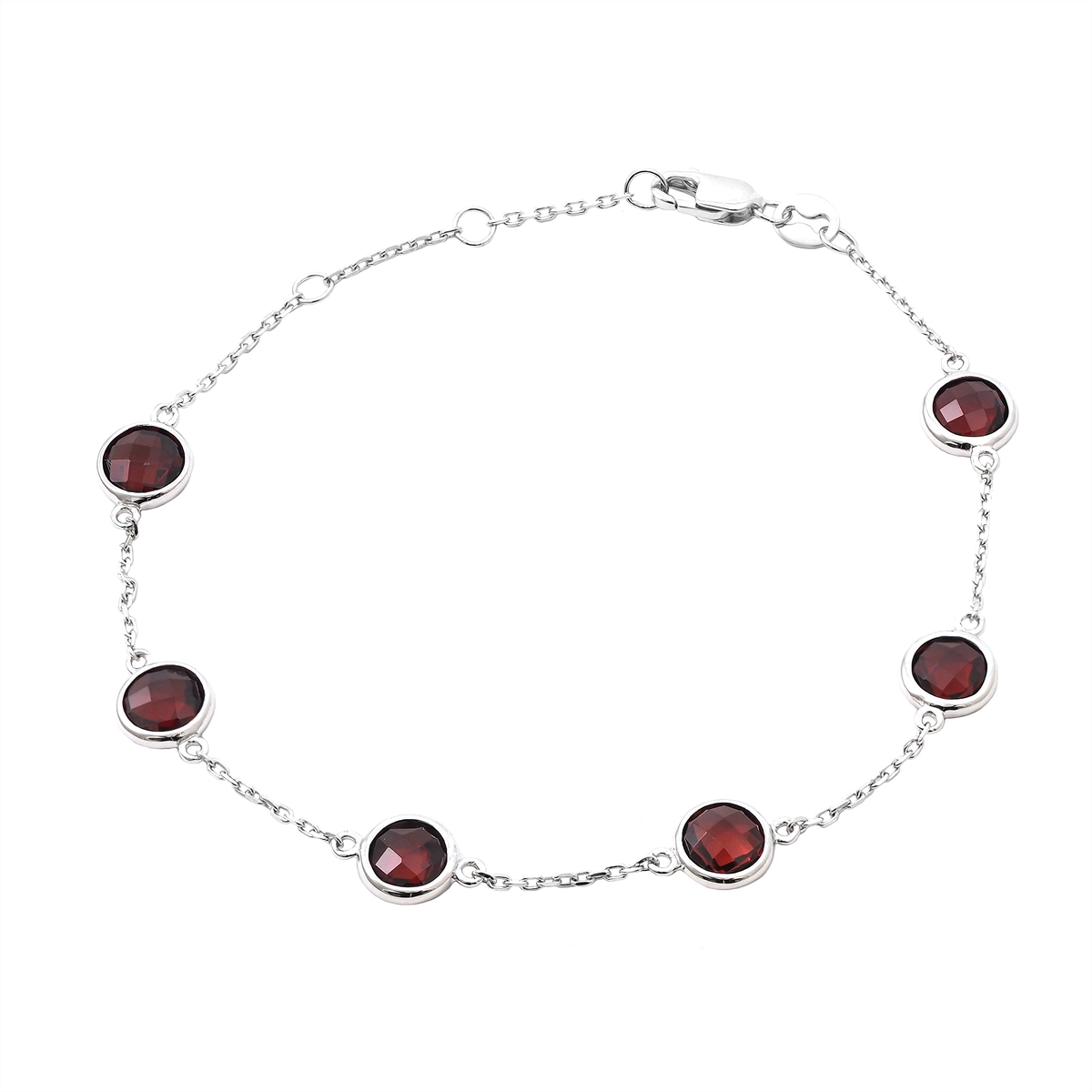 Bracelets Bracelets in Silver containing Garnet 467551