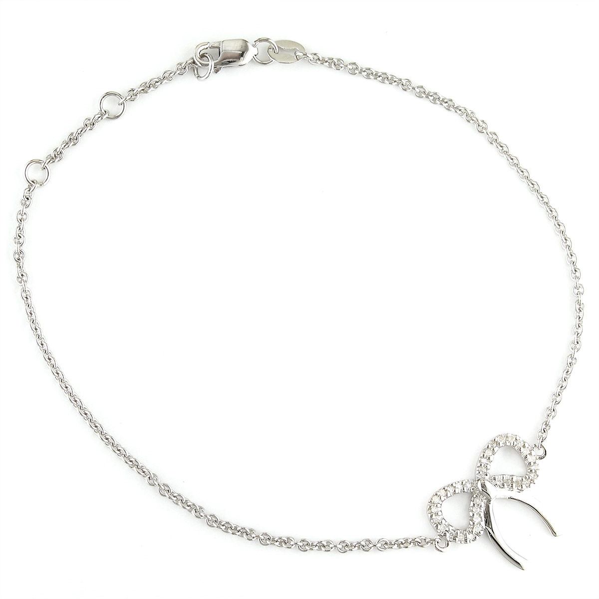 Bracelets Bracelets in Silver containing Diamond 467554
