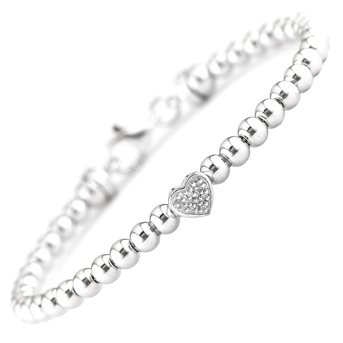 Bracelets Bracelets in Silver containing Diamond 467577