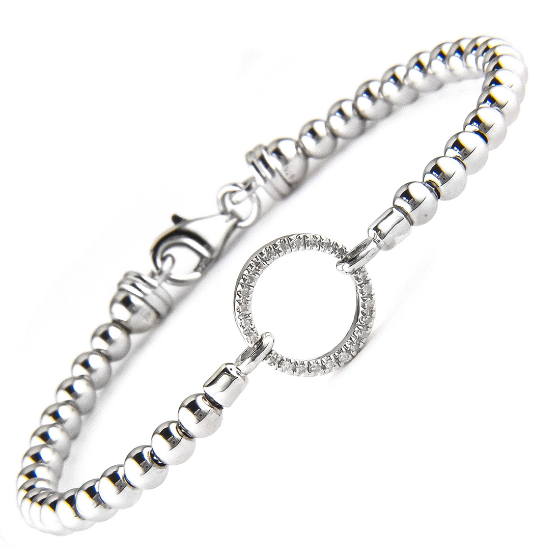 Bracelets Bracelets in Silver containing Diamond 467578