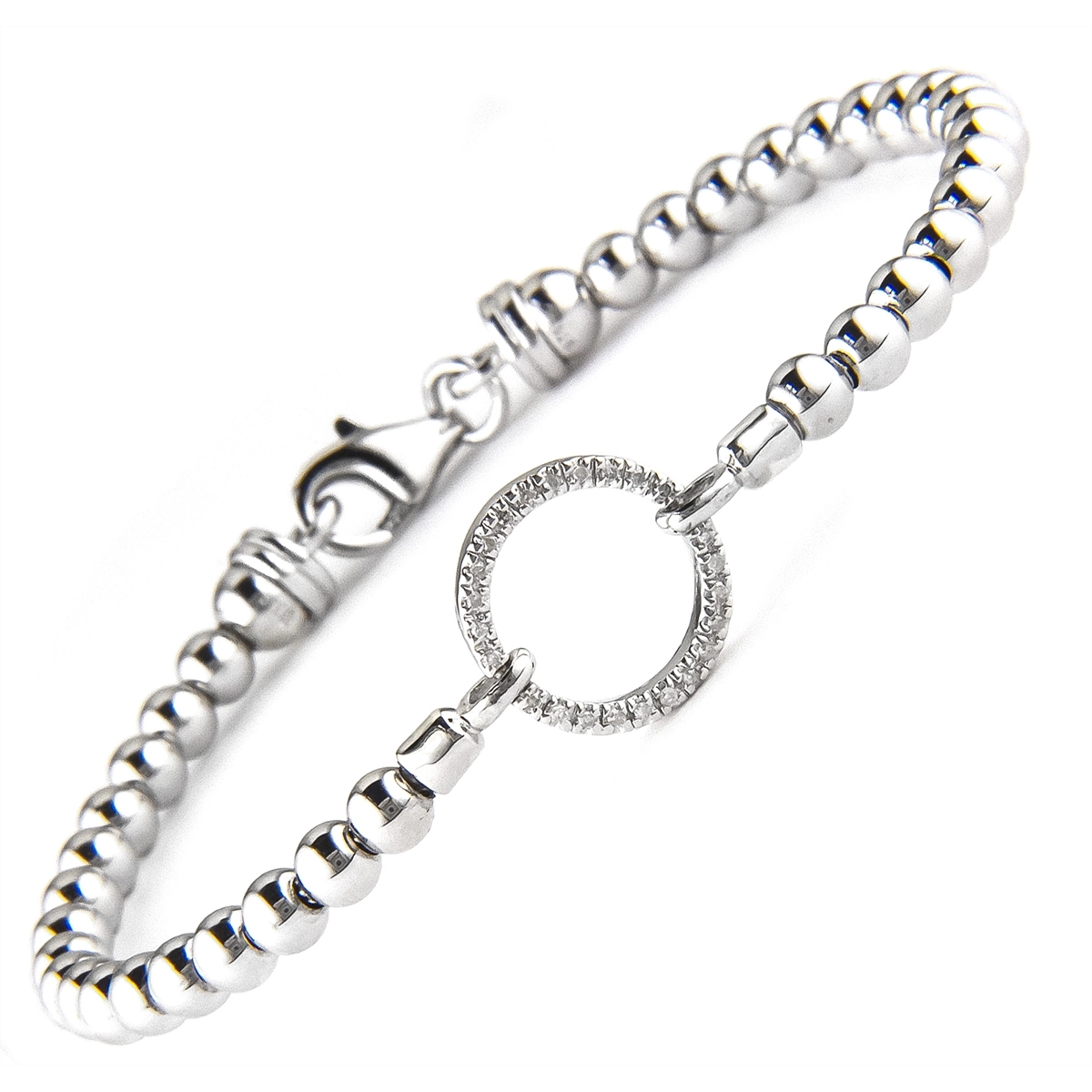 Bracelets Bracelets in Silver containing Diamond 467578