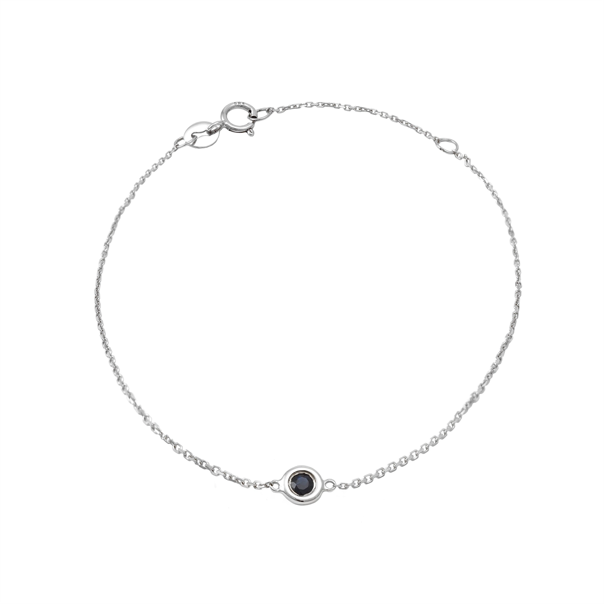 Bracelets Bracelets in White Gold containing Sapphire 467594