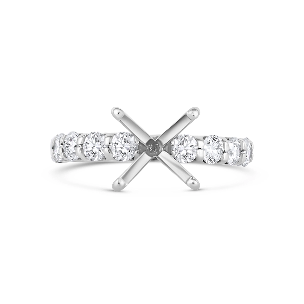 Undefined Engagement Rings in White Gold containing Diamond 467604