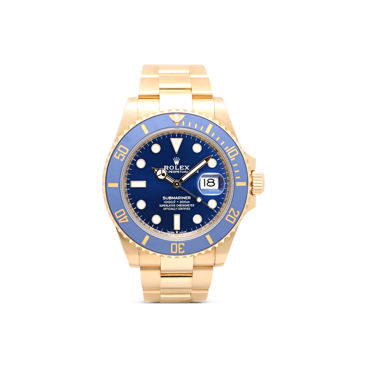 Preowned Rolex watch in Yellow Gold M126618LB-0002