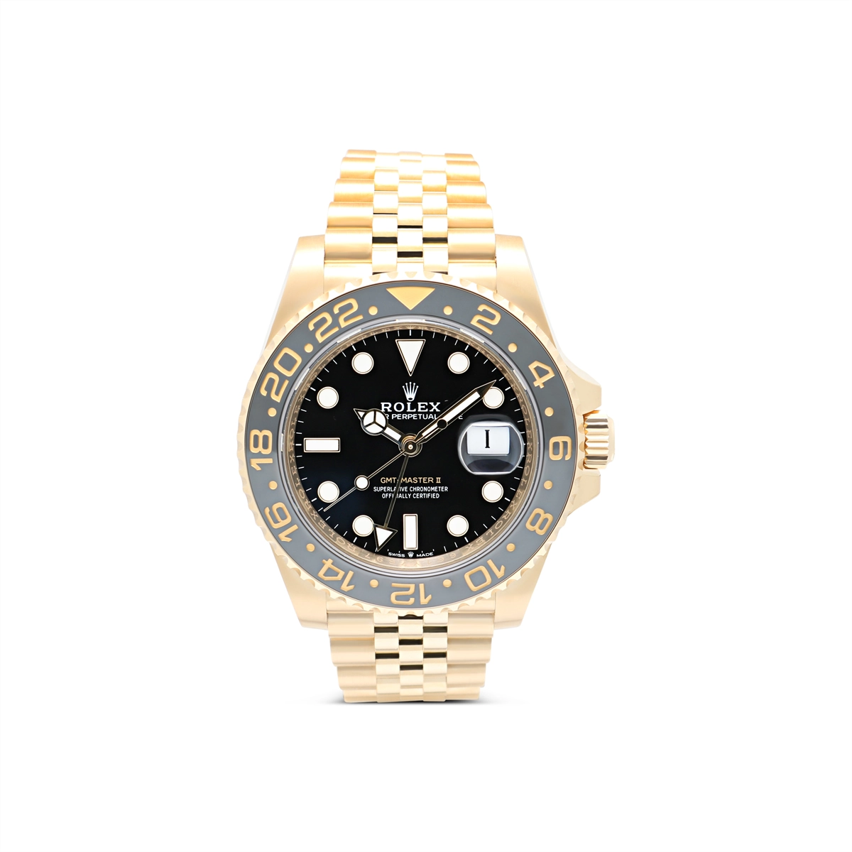 Preowned Rolex watch in Yellow Gold M126718GRNR-0001