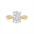 Tacori Engagement Rings in Yellow Gold containing Diamond 2578 OV 11X8 1/2 Y