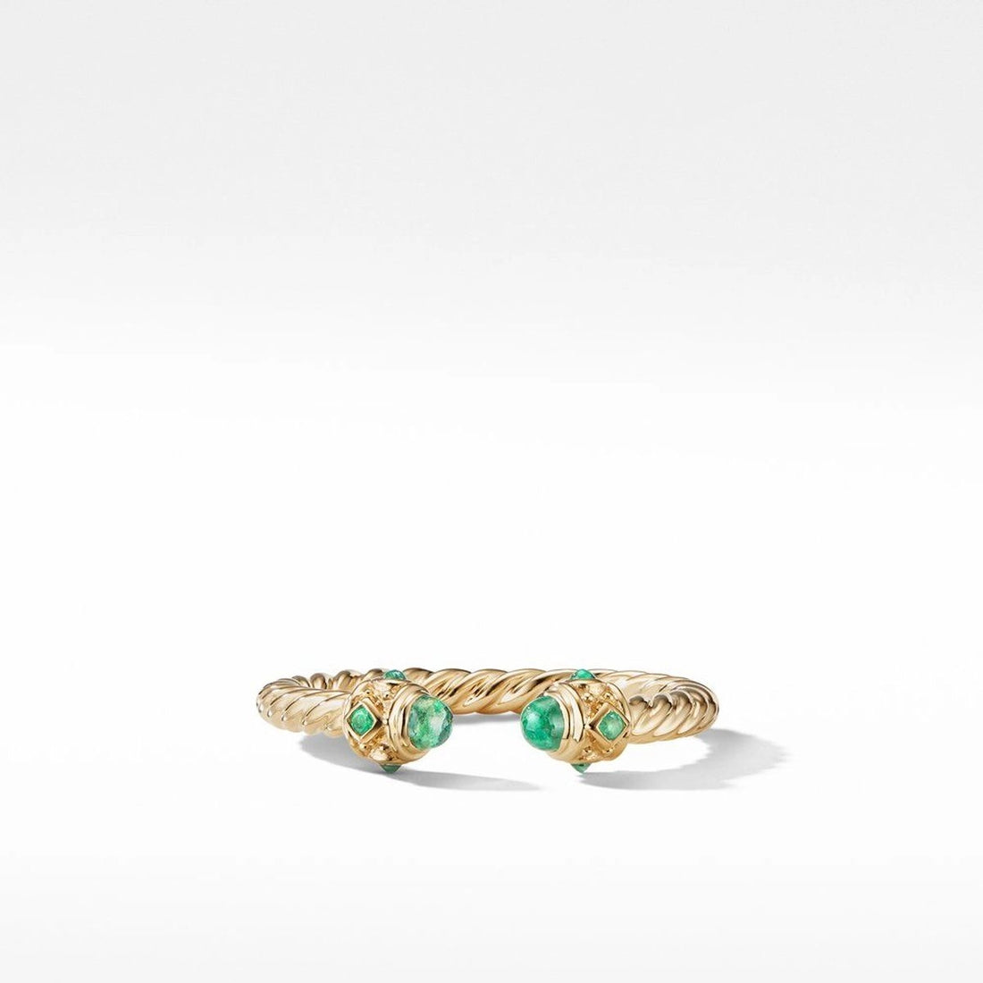 David Yurman Rings in Yellow Gold containing Emerald R1443488FEM10