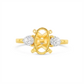 Engagement Collections Engagement Rings in Yellow Gold containing Diamond 467903