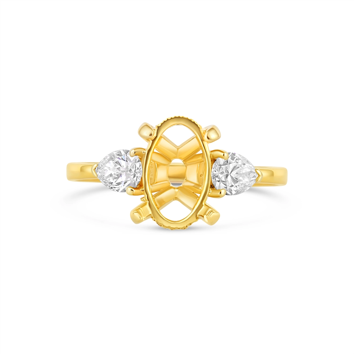 Engagement Collections Engagement Rings in Yellow Gold containing Diamond 467903