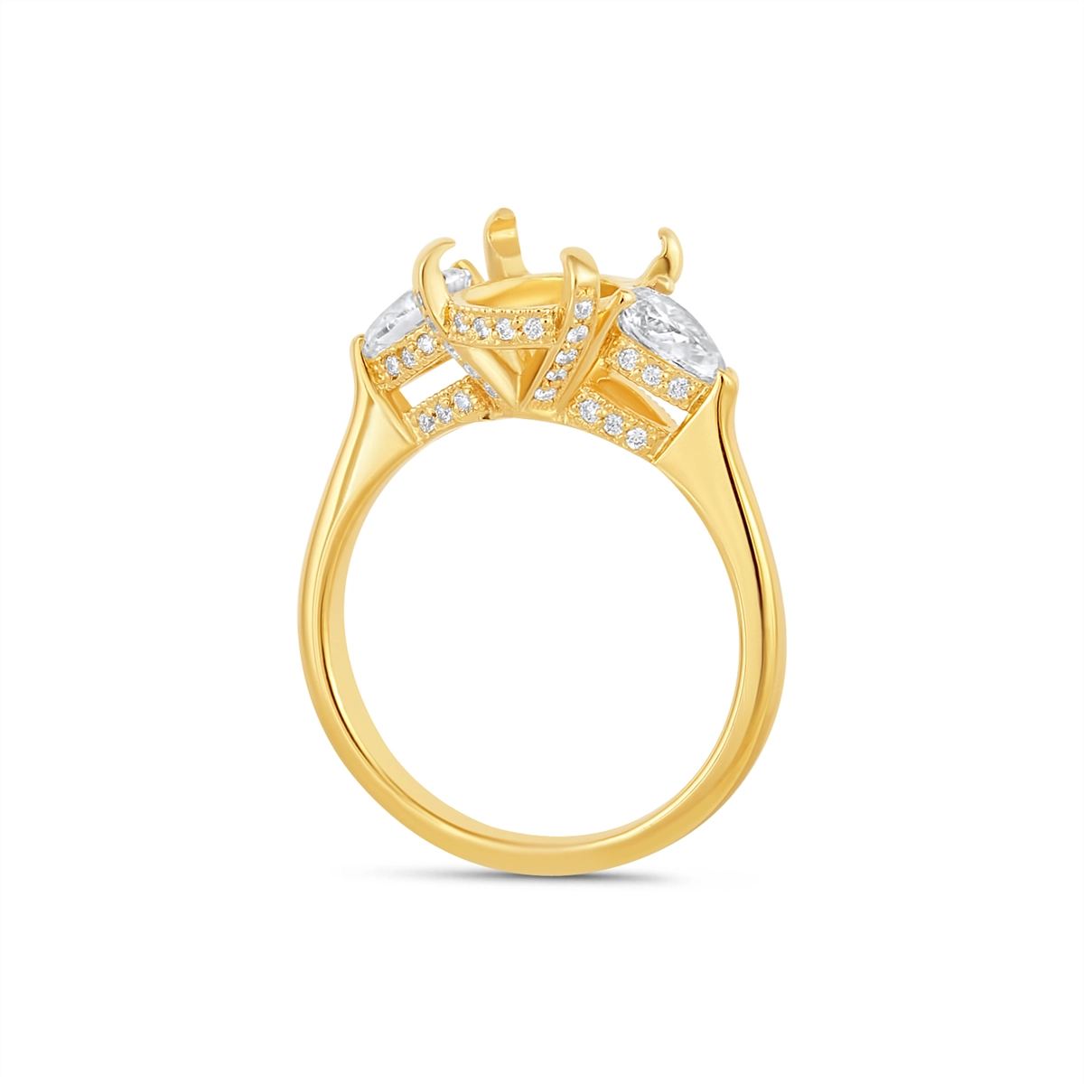 Engagement Collections Engagement Rings in Yellow Gold containing Diamond 467903