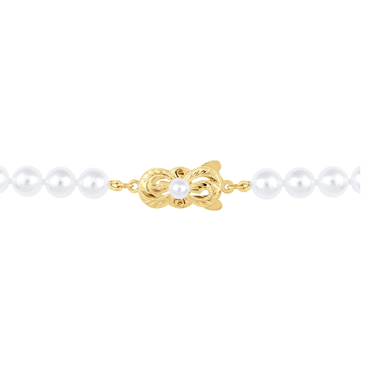 Mikimoto Necklaces in Yellow Gold containing Pearl U65318K