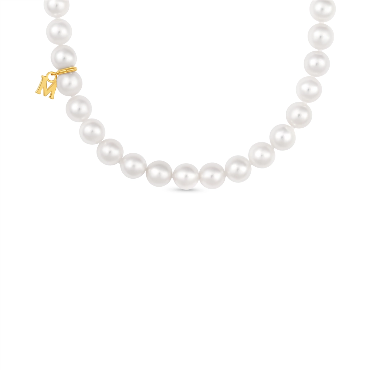Mikimoto Necklaces in Yellow Gold containing Pearl U65318K