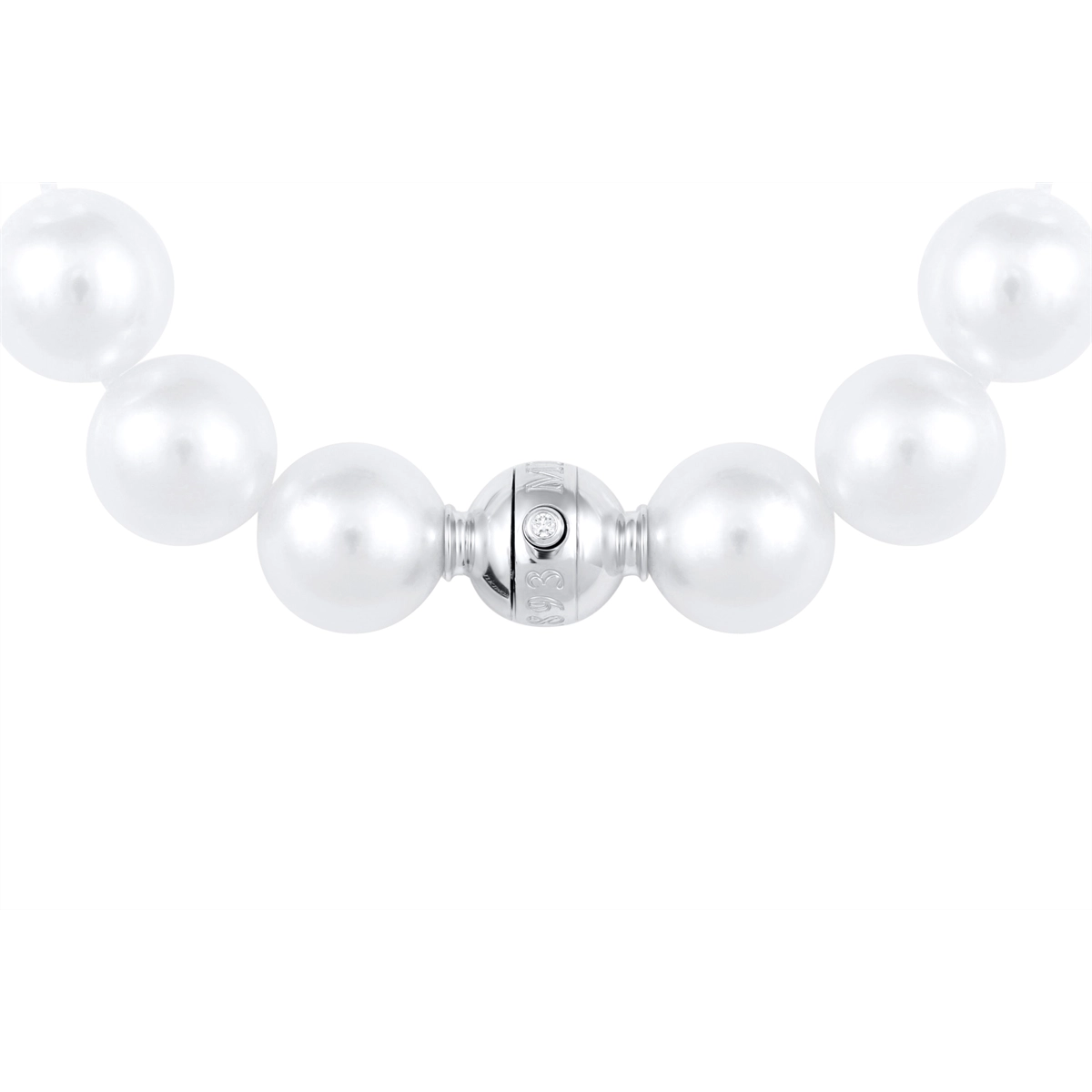 Mikimoto Necklaces in White Gold containing Multi-gemstone, Diamond, Pearl MNS13517NOX06408