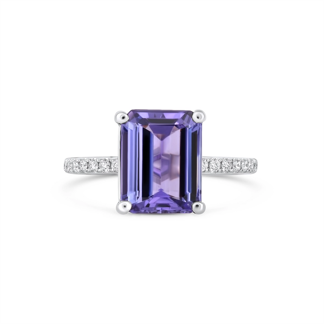 Rings Rings in Platinum/Palladium containing Tanzanite, Multi-gemstone, Diamond 468017