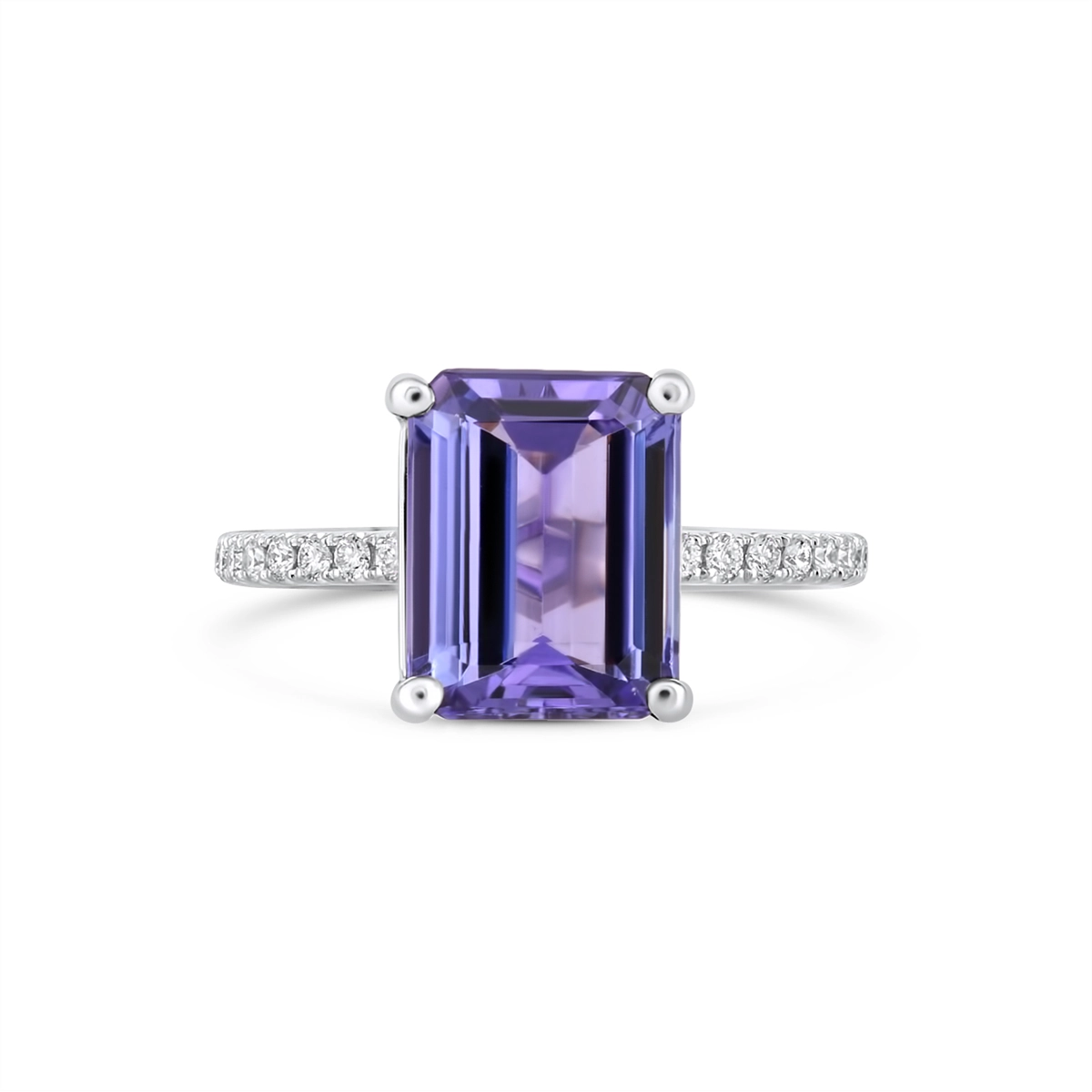 Rings Rings in Platinum/Palladium containing Tanzanite, Multi-gemstone, Diamond 468017