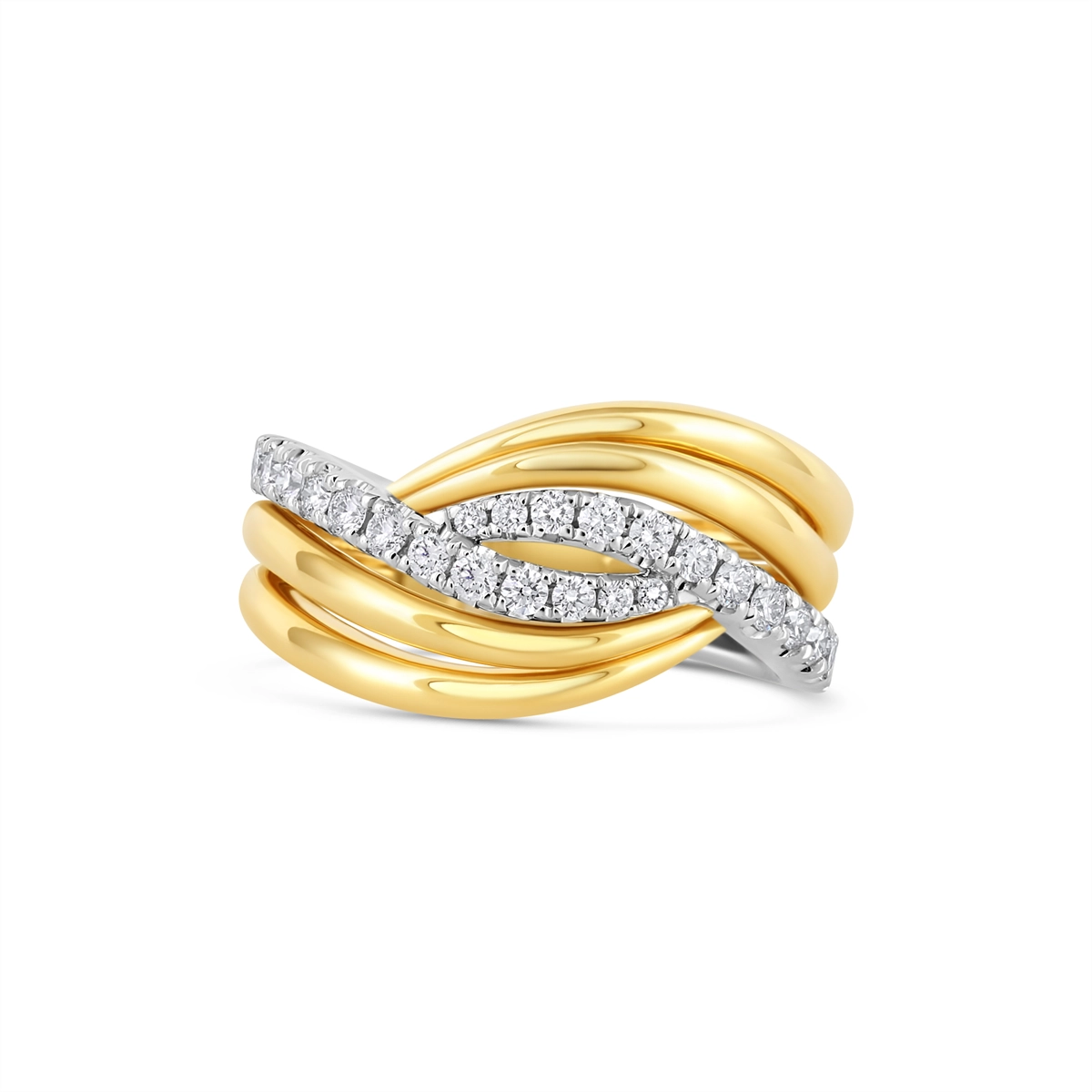 Rings Rings in Mixed Metals containing Diamond 468027
