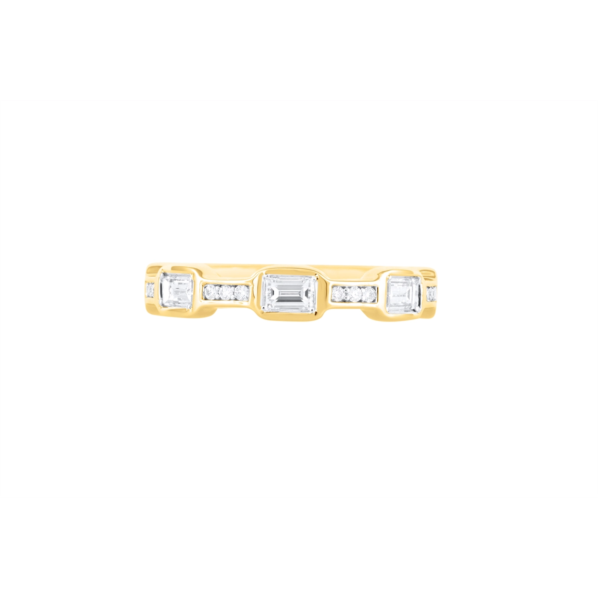 Wedding Bands Wedding Rings in Yellow Gold containing Diamond 468034