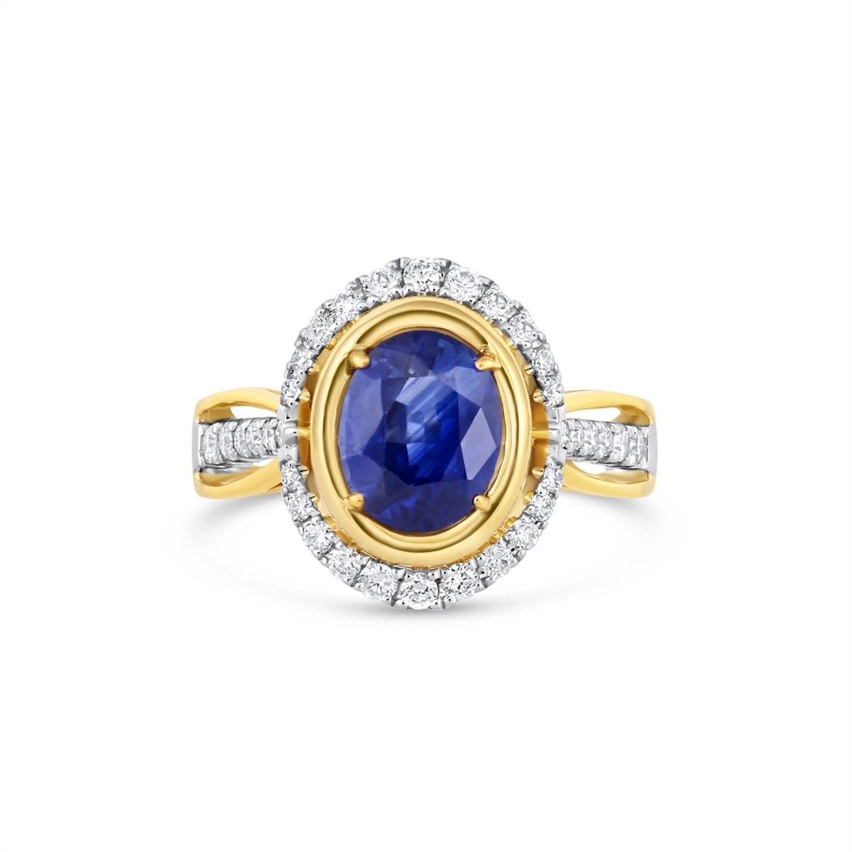 Rings Rings in Mixed Metals containing Multi-gemstone, Diamond, Sapphire 468041