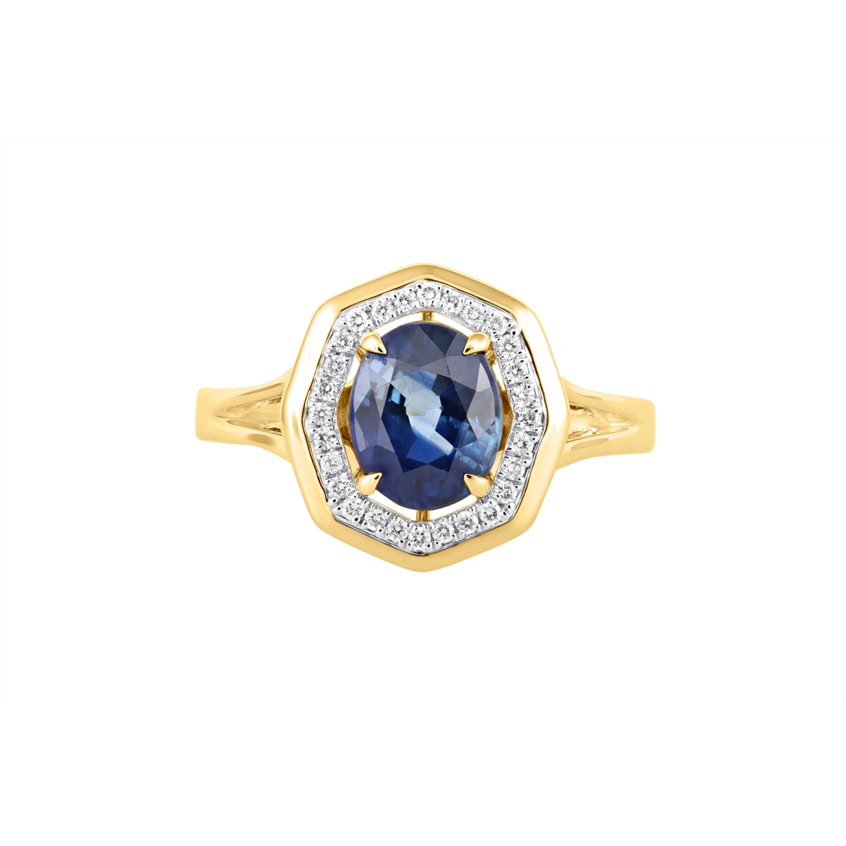 Rings Rings in Yellow Gold containing Multi-gemstone, Diamond, Sapphire 468048