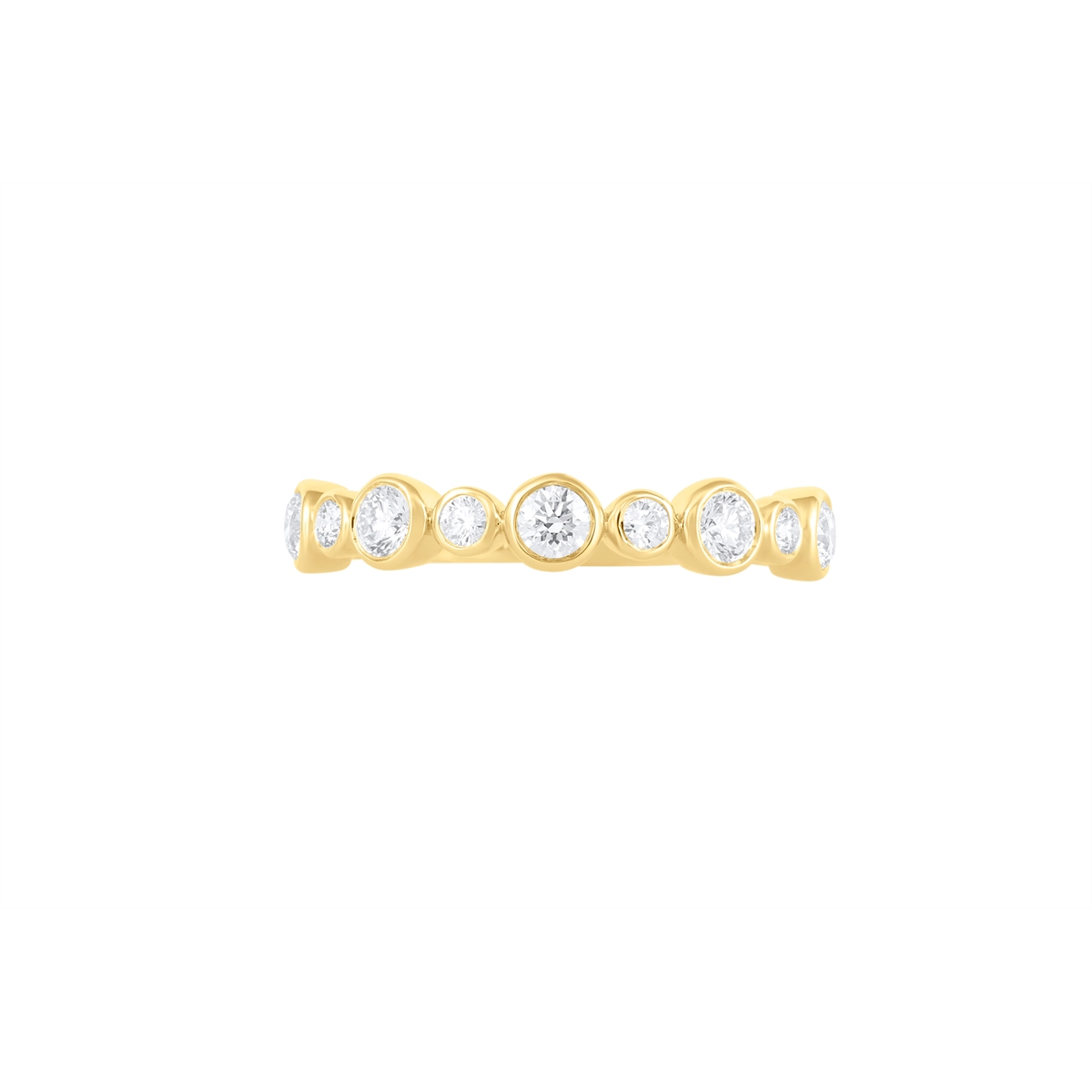 Wedding Bands Wedding Rings in Yellow Gold containing Diamond 468049