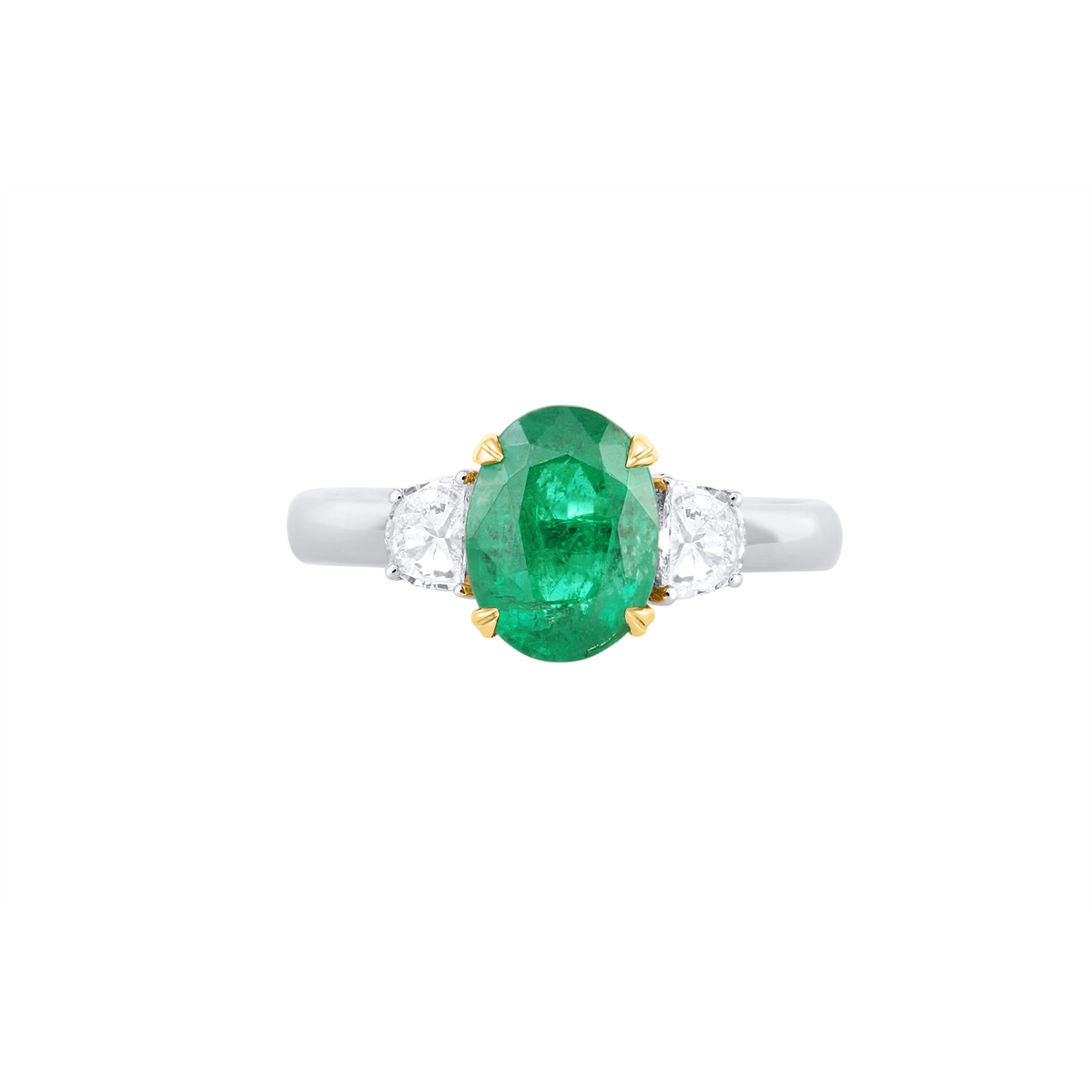 Rings Rings in Mixed Metals containing Multi-gemstone, Diamond, Emerald 468050