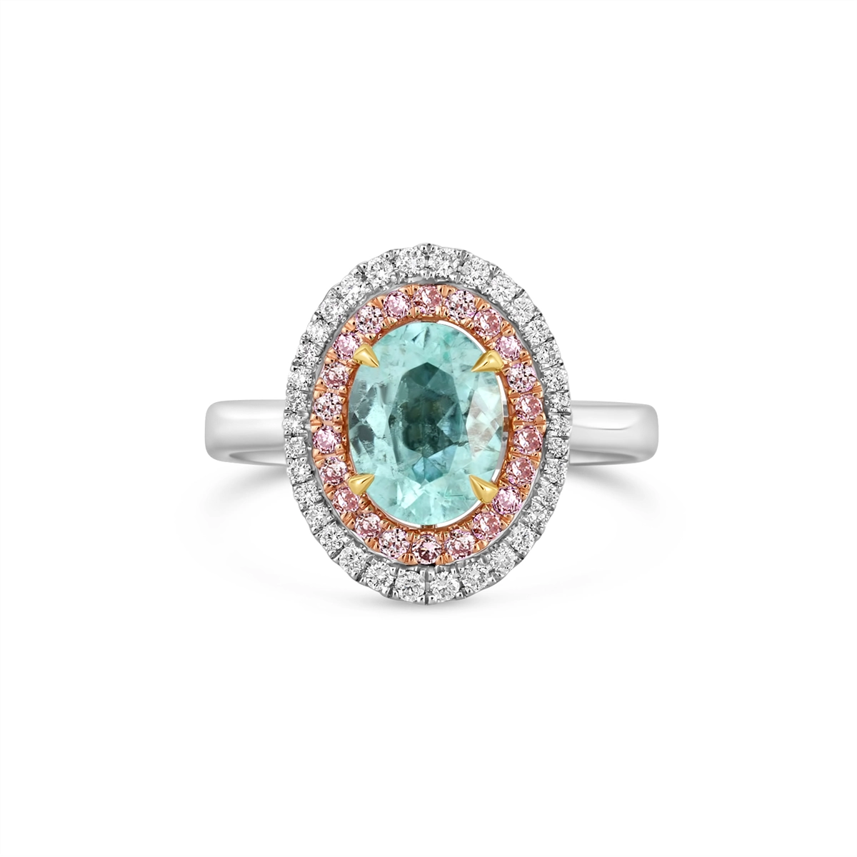 Rings Rings in Rose Gold containing Other, Multi-gemstone, Diamond 468054