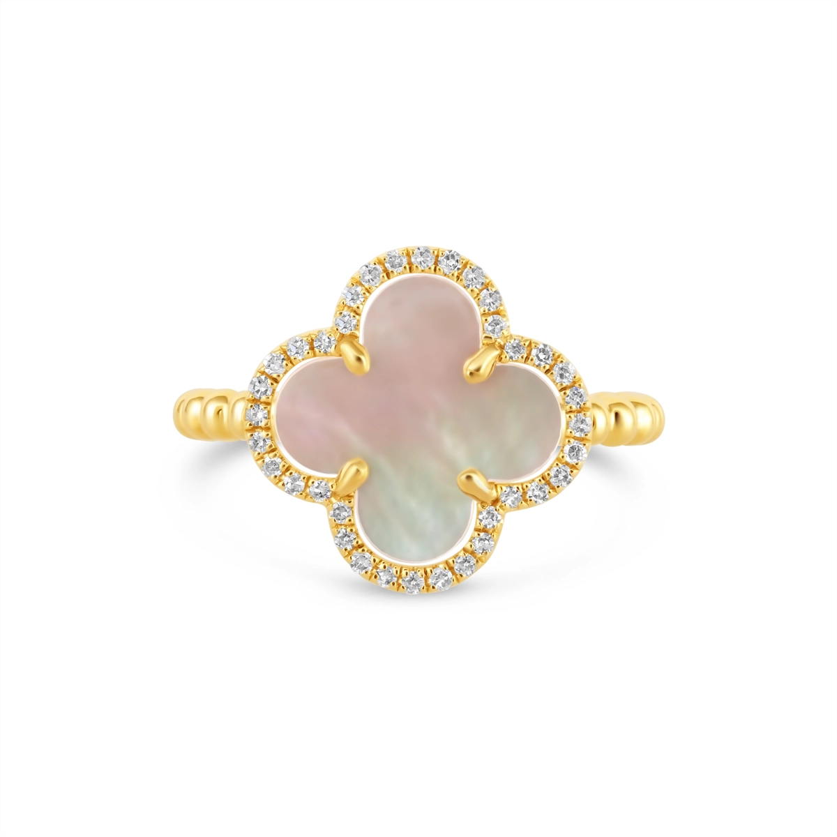 Rings Rings in Yellow Gold containing Mother of pearl, Multi-gemstone, Diamond 468068