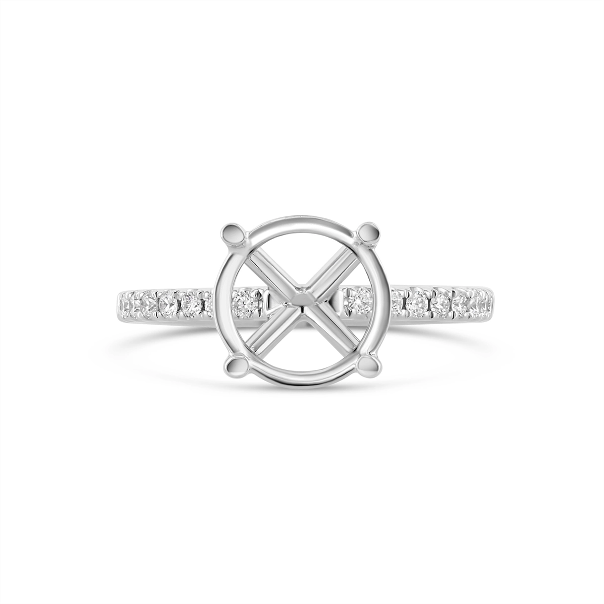 Engagement Collections Engagement Rings in Platinum/Palladium containing Diamond 468069