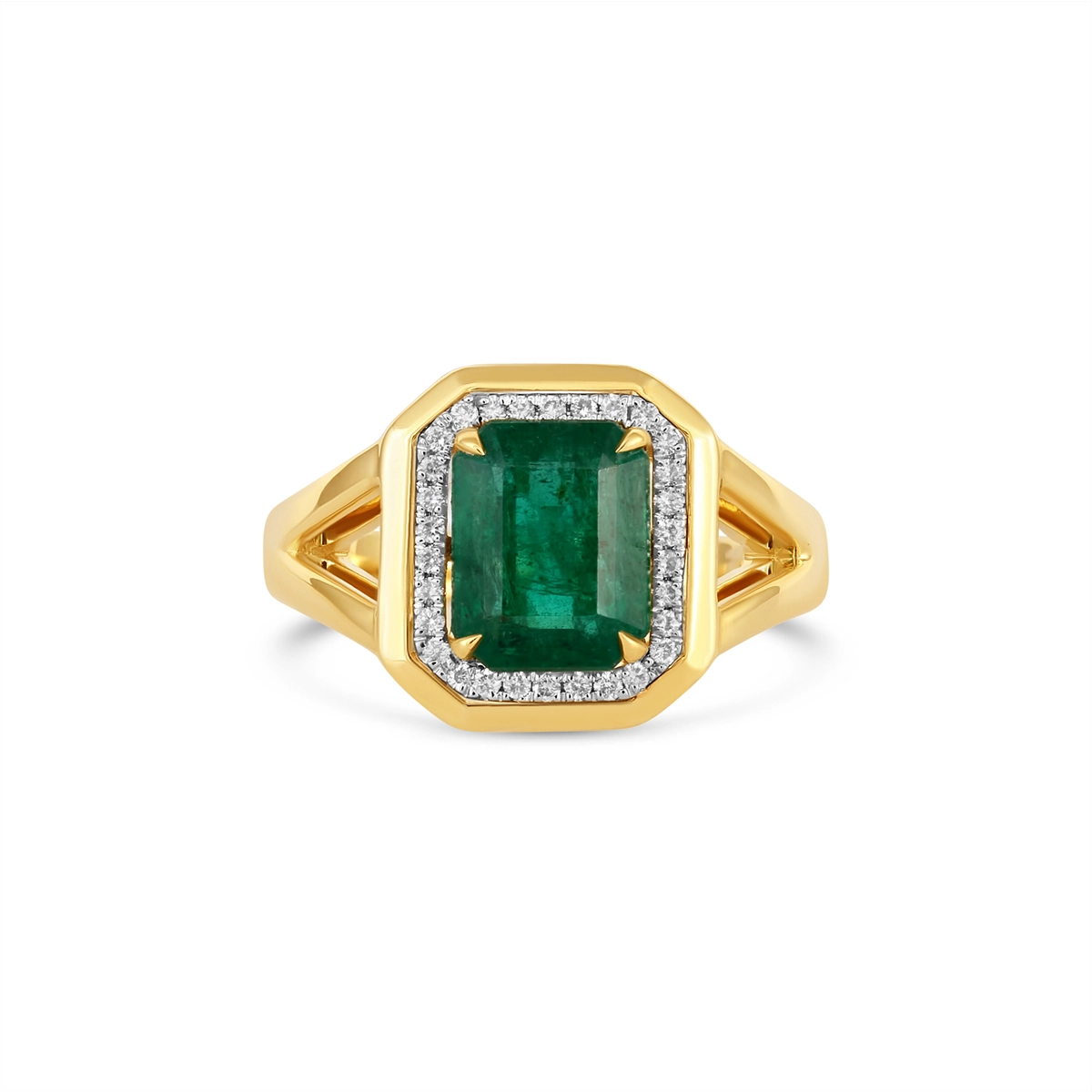 Rings Rings in Mixed Metals containing Multi-gemstone, Diamond, Emerald 468071