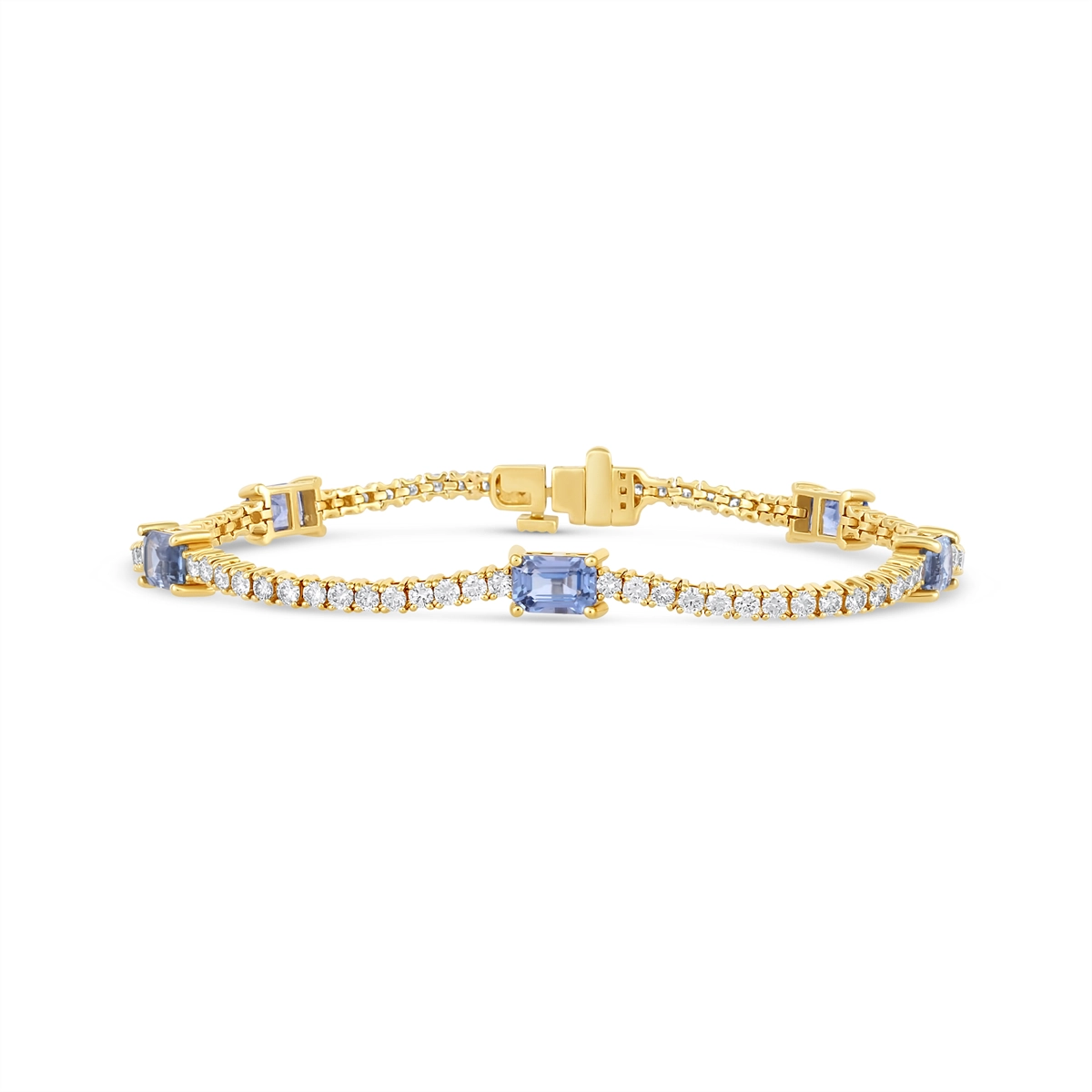 Bracelets Bracelets in Yellow Gold containing Multi-gemstone, Diamond, Sapphire 468103
